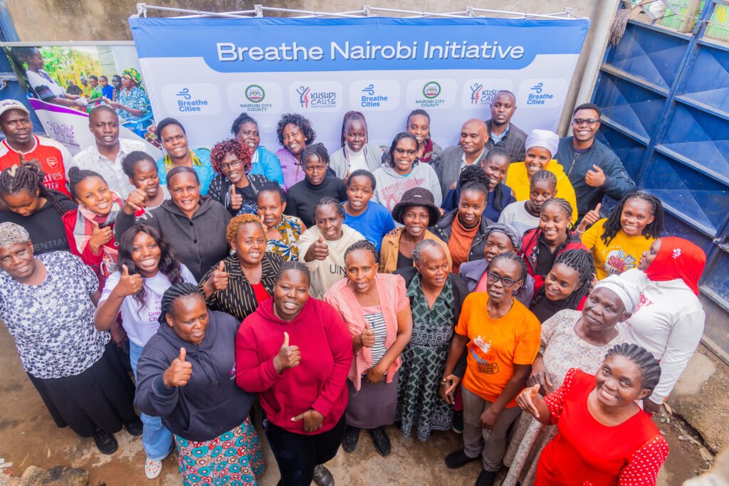 Participants from a capacity-building training posing for a photo.